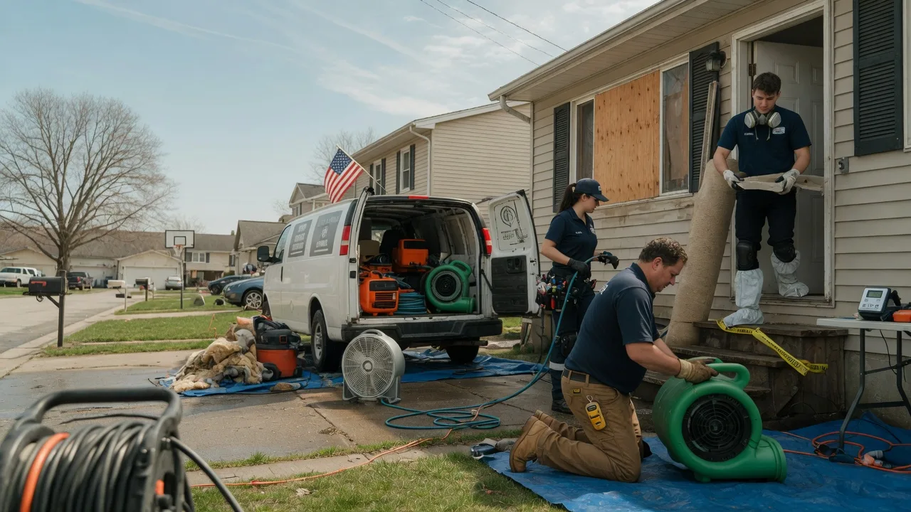 Water Damage Restoration in Olustee, OK near me